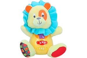 winfun - Peluche César el león con luz y Sonido en español (85367)