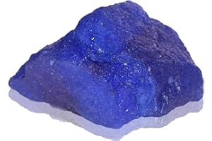 Real Gems Natürlicher Saphir 720,50 ct. Blau, Rohstein, 61 x 57 x 36 mm, Edelstein