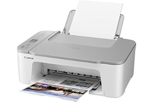 Canon Farbtintenstrahldrucker PIXMA TS3451 Multifunktionsgerät DIN A4 (Scanner, Kopierer, Drucker, 4800 x 1200 DPI, LCD, WLAN