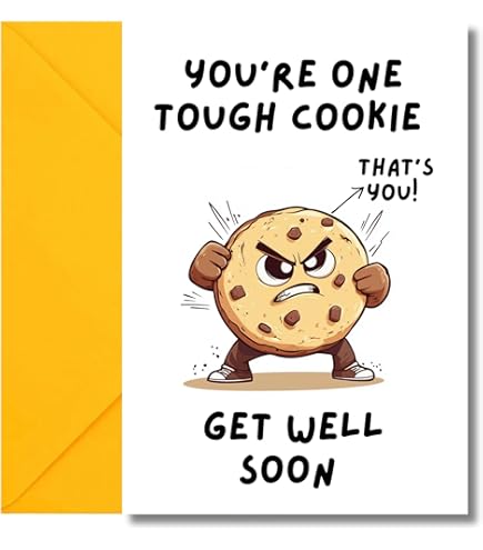 Get Well Soon Card – Funny Band-Aid Characters – Blank Inside With Envelope – Perfect For Encouragement Or Recovery Messages