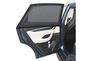 ETEIYLT 2 Pezzi Tendine Parasole Auto Bambini, Parasole Auto Bambini Block Raggi UV, 100x70cm Universali Parasole Auto Bambini, per Tendine Parasole Auto Finestrini Laterali