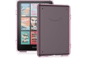 Sonlaryin Coque transparente ultra fine anti-jaune, ne convient pas pour Kobo Remarkable - Rose