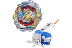 Netoke Peonzas de Batalla Burst Gyro Set, 4D Battle Gyro Model Speed Gyro con, Juguetes clásicos Regalo para niños, B-199