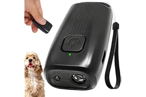 LENGDENG Anti Barking Device for Dogs, Mini Rechargeable Ultrasonic Dog Deterrent Control Sonic Stop Bark Deterrents 40FT Range, Bark Deterrent Devices with 2 Modes, Safe Dogs Training Tool for Indoor Outdoor