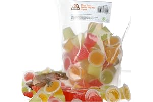 Reptalis Reptile Jelly Pots Bag of 50 Mixed Fruit Flavours Insect Food | Feeder Jelly for Crested Geckos, Day Geckos, Anoles,