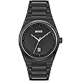 BOSS Steer Analog Black Dial Men's Watch-1513994