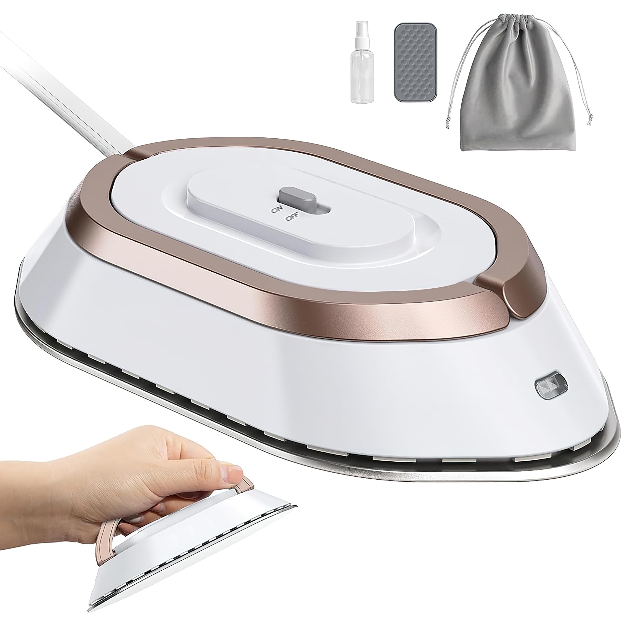 Review: WISKA Portable Iron for Clothes - The Ultimate Compact Travel Companion!