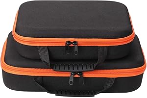 YINHING Torba na narzędzia, przenośna tkanina Oxford Composite EVA, zestaw narzędzi domowych, zestaw wiertarek, torba na komponenty elektroniczne, wiertarki, śruby, mini śrubokręty, klucze i inne małe