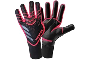 HISTARSTORE5 Guantes de portero de fútbol, guantes de entrenamiento de portero, agarre fuerte, antideslizantes y transpirables para adultos y niños