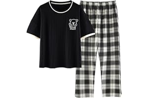 GOSO Pyjamas for Girls 8-9 9-10 11-12 12-13 14 Years Print Long Sleeve Casual Sleepwear Tops & Pants Gift for Kids