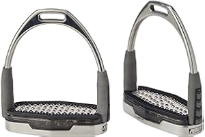 John Whitaker Steigbügel, Metall, 12 cm, Silber