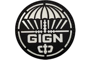 APBVIHL Gign Patchs de gendarmerie Nationale France GIGN Patchs Militaire Tactique Moral Brassard Badges Décoratifs Patchs Appliques