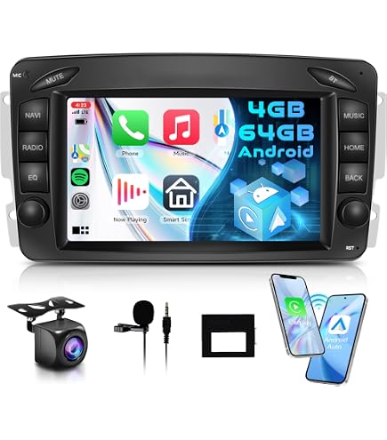 Boîtier Décodeur Fibre Optique Pour Mercedes E/CLS/SLK/SL/CLK - Compatible Autoradio Android, Plug & Play