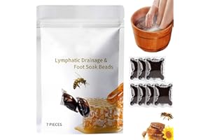 ‎JOKILY Lukmlca Bienengift Fußbad, Lukmlca Bienengift-Perlen, Bienengift Lymphdrainage Fußbad Perlen, Bienengift-Fußbad-Perlen, Lukmlca Bienengift Lymphdrainage Fußbad