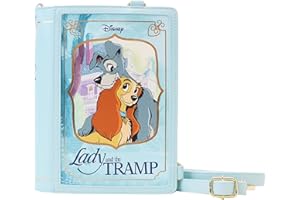 Loungefly Disney Lady and the Tramp Book torba crossbody