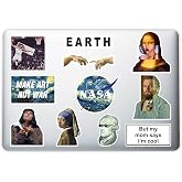 Quart Accessory Art Art Themed Decorative Laptop Notebook Tablet Phone Sticker Set 006