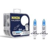 niken 12V H1 55W Beyaz Işık Ampul 5000K, Set i&ccedil;i 2 Adet
