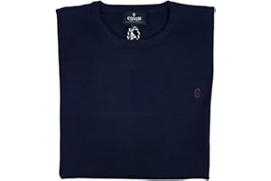 Coveri Maglioni Maglioncini Uomo Taglie Forti comode Tinta Unita Girocollo 3X 4X 5X 6X