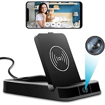 Caméra Espion Yadayuki WiFi 2.4G/5G - 1080P, Vision Nuit, Détection Mouvement