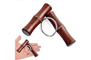 LONGRAY Cheese Wire, Cheese Wire Cutter, Cutting Wire, Cutting Wire for Clay, Stainless Steel Twisted Wire, Wooden Handle Clay Wire Cutter, for Cheese Dough Clay Pottery Ceramics and Pottery