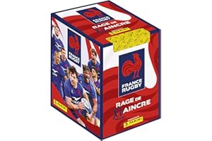 Panini Rugby Equipe de France-Rage de Vaincre Boîte de 36 Pochettes, 004729BOX36F