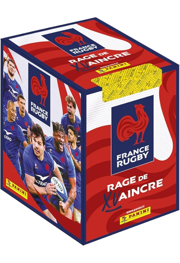 Panini Rugby Equipe de France - Rage de Vaincre Coffret Collector 1 Album + 18 Pochettes + 3 Cartes Edition Limitée, Albums - Canada