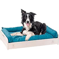 Cuccia Per Cani E Gatti Ferplast HALL - In Legno FSC, Con Cuscino Lavabile, 80.5x53x17.5 Cm, Antiscivolo - Foto 9