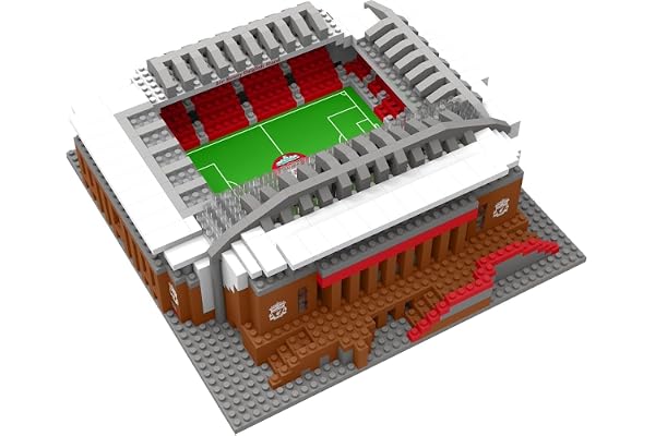 FOCO Produit sous Licence Officielle Liverpool FC Anfield BRXLZ Mini Stade 3D Briques Jouet de Construction Modèle