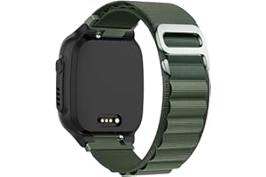 OUTPUTBT Pulseras de 16 mm para XPLORA Kidzi/Xplora X5 Play/XGO 2/XGO 3 Pulsera Niños Nylon Algodón Trenzado para Niños Niñas