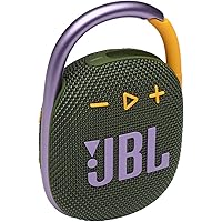 JBL CLIP 4 Speaker Bluetooth Portatile, Cassa Altoparlante Wireless con Moschettone Integrato, Design Compatto, Resistente ad