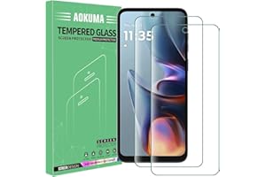 AOKUMA Ochraniacz ekranu do Motorola Moto E15/G05, [2 sztuki] szkło hartowane do Motorola Moto E15/G05 Łatwa instalacja, szkło hartowane 9H, bez pęcherzyków, wysoka rozdzielczość, odporność na