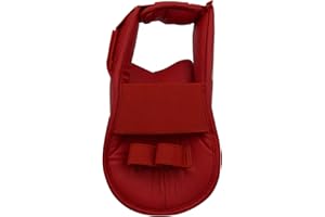 adidas WKF Foot Protector - Karate Foot Guards with Soft Impact Foam Padding, Elasticated Straps and Hook-and-Loop Fastening for Martial Arts Training and Sparring