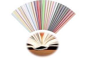 Kotkiddy Set di 26 fasce per libri, in 26 colori, 30 x 1,3 cm, in cotone, per libri e libri