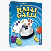 HALLI GALLI Giochi Uniti EDIZIONE ITALIANA gioco da tavolo CAMPANELLO età 6