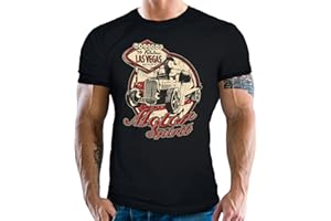 Gasoline Bandit® Biker Racer T-Shirt: Motor Spirit