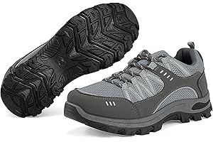 JOMIX Męskie trampki turystyczne, lekkie, na platformie, buty do chodzenia po górach, z antypoślizgową podeszwą, do użytku na zewnątrz