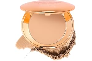 MCoBeauty - Miracle Flawless Pressed Powder - 2 Natural Medium Shade - Compact Powder with Rose Flower Extract and Sweet Almond Oil - Helps Finish and Refine the Look of Makeup