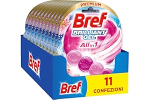Bref Brilliant WC Forza Floreale, 11 pezzi