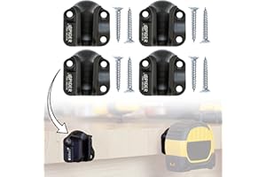 Spider Tool Holster - Tool Docks - Pack of Four - Install Spider Compatible Tool Storage Anywhere in Your workspace!