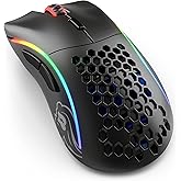 Glorious Model D RGB Kablosuz BAMF sens&ouml;rl&uuml; 19000 DPI 69 gram Mat Siyah