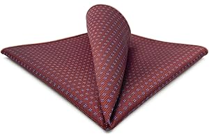 S&W SHLAX&WING Pañuelos de Bolsillo para Hombres Puntos Negocios Grande para Chaqueta de Traje