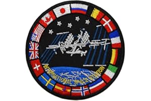 topt rasta ecusson NASA Astronaute Navette Spatiale USA ISS Discovery Station fusée Etoile Space Explorateur planete Espace 8,5 cm