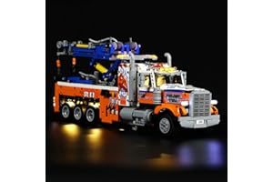 LIGHTAILING Jeu De Lumières Compatible avec Lego 42128 Technic Le Camion de remorquage Lourd Modèle en Blocs De Construction - Ne Figurant Pas sur Le Modèle
