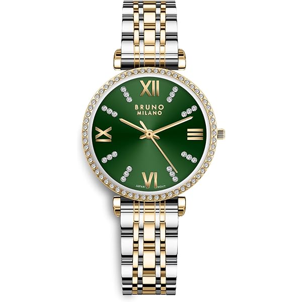 Tory Burch Womens Izzie Green Square Silicone Watch with Gold-tone Bezel Tory Burch Women main image 4