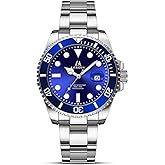 LN LENQIN Mens Watches Stainless Steel Waterproof Watch...
