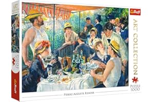 Trefl, Puzzle, Das Frühstück der Ruderer, 1000 Teile, Art Collection, für Kinder AB 12 Jahren, Farbig, 10499
