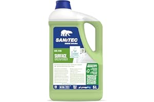 SANITEC IGIENE SICURA Sanitec Green Power 3105 Pavimenti, Detergente Concentrato, Ecologico, 5 kg