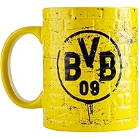 Borussia Dortmund, BVB-Tasse Gelbe Wand, Gelb, 0