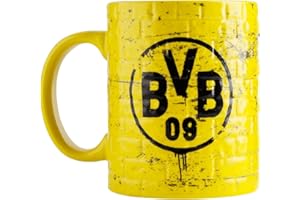 Borussia Dortmund Tasse BVB Mur Jaune Jaune 0