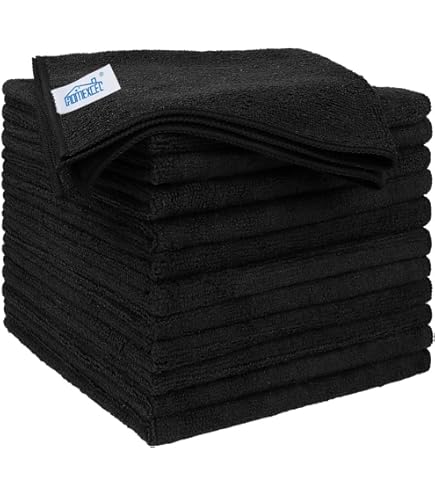 Premium Microvezeldoeken 300 g/m² | Blauw, Geel, Rood, 40×40 cm